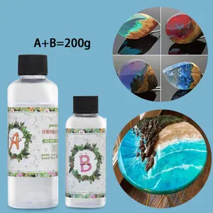 3:1 Epoxy Resin Ab Glue DIY Crystal Epoxy Glue For Craft Jewelry Crystal Glue High Transparent Epoxy Resin