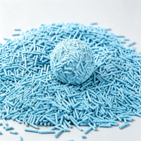 Litière pour chat en tofu et fibres de pois, agglomérante, couleur personnalisée, biodégradable, 1,5-2 mm, faible teneur en poussière, pour animaleries familiales, marque privée