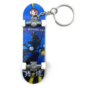 Petite quantité minimale de commande Logo personnalisé Conception imprimée UV Mini Chaînes OEM Papier Carte Plastique Fidget <span class=keywords><strong>Tech</strong></span> <span class=keywords><strong>Deck</strong></span> Jouet Cadeau <span class=keywords><strong>Doigt</strong></span> Skateboard Porte-clés - Product Image 4