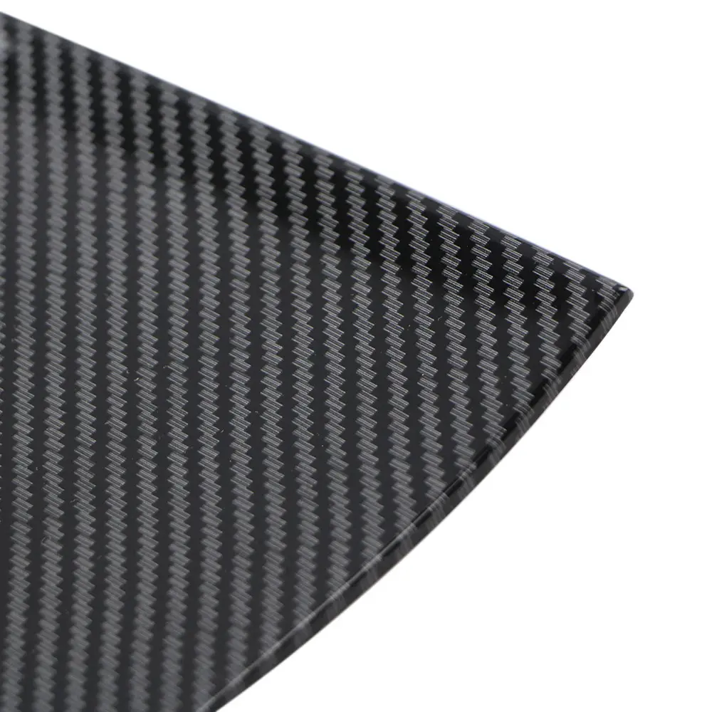 3Pcs Carbon Fiber Car Center Console Panel Cover Decoration Sticker Trim For Tesla Model 3 2016 - 2021 Interior Accessories