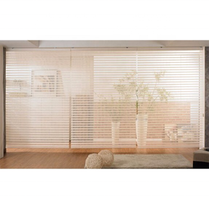 Impreso personalizado <span class=keywords><strong>de</strong></span> filtración <span class=keywords><strong>de</strong></span> luz Horizontal ventana <span class=keywords><strong>de</strong></span> la casa <span class=keywords><strong>de</strong></span> tela <span class=keywords><strong>de</strong></span> poliéster Shangri-la <span class=keywords><strong>de</strong></span> persianas - Product Image 1