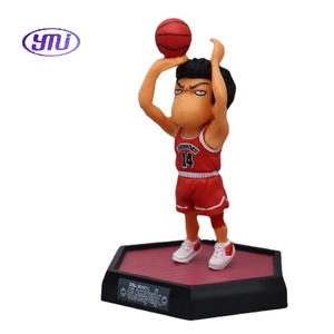 ของเล่นเรซิ่น PVC แบบกำหนดเองจากโรงงานผู้ผลิต (OEM) คุณภาพสูง แอ็คชั่นฟิกเกอร์และของเล่น ตกแต่งเค้กห้าเสือหูเป่ย ฟิกเกอร์อนิเมะ SLAM DUNK คาเอเดะ รุคาวะ - Product Image 5
