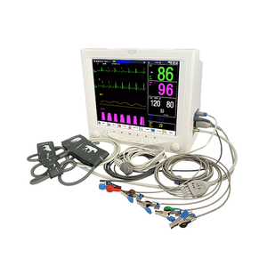 Hot Bán Thú Y màn hình tốc độ cao CPU đa Thông số ECG Resp NIBP SpO2 PR Temp thú y giám sát thiết bị - Product Image 6