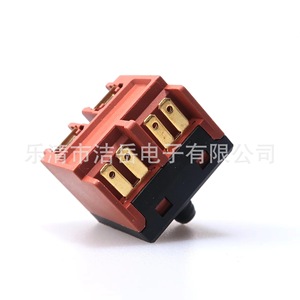 Interrupteur pour meuleuse d'angle Leqing Jieyue, type 6-100, à glissière avec contacts argentés pour outils électriques, qualité professionnelle, coque en nylon - Product Image 2