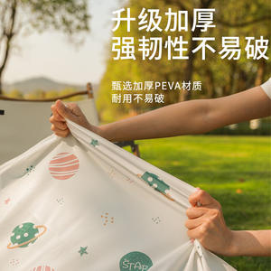 Alfombra portátil para pícnic al aire libre, rectangular, impermeable, a prueba de humedad, para acampar en todas las estaciones - Product Image 4