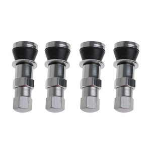 Tige de valve en alliage d'aluminium, 13.8mm, noire, pour la réparation et le remplacement des pneus d'automobile - Product Image 2
