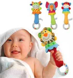 baby rattle toys hot selling products baby soft animal hand bell infant toys