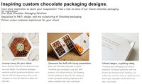 Boîtes à truffes au chocolat de Dubaï en papier rigide recyclable avec lamination mate et logo personnalisé, emballage rigide avec inserts, cadeau de bonbons gratuit
