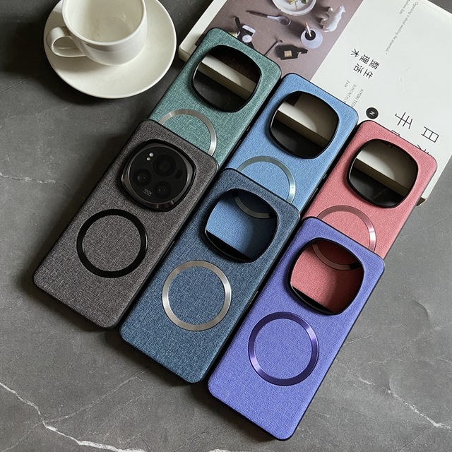 Luxury PU Leather Soft TPU Bumper Hard PC Back Cover Phone Case with Magnetic for Honor Magic 7/7 Pro Magic6/6PRO