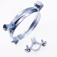 Nouveaux clips métalliques ronds 2026 pour cantonnières, boulons M8+M10, attaches pour tuyaux et tubes, colliers de serrage en caoutchouc EPDM