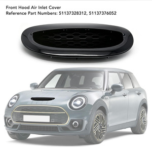 Panel Decorativo para Parrilla BMW Mini Cooper F54 F55, Textura de Fibra de Carbono Negro Mate, Plástico, 511373283 - Product Image 4