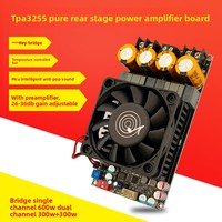3002 Saf Post-Stage Dijital Amplifikatör Kartı Yüksek Güçlü TPA3255 Stereo 300W2 Köprü-Mono 600W