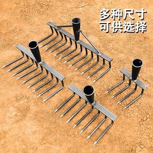 <span class=keywords><strong>Outil</strong></span> <span class=keywords><strong>de</strong></span> jardinage industriel en acier au carbone, 4/7/9/12 dents, <span class=keywords><strong>outil</strong></span> agricole, herbeuse, râteau, <span class=keywords><strong>scarificateur</strong></span>, herse à clous, <span class=keywords><strong>outil</strong></span> polyvalent pour un désherbage efficace - Product Image 3