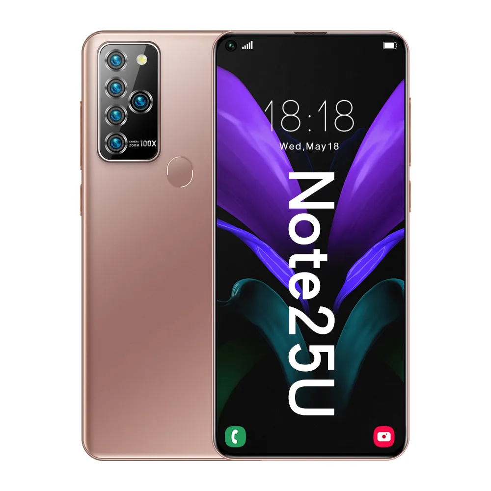 ब्रांड नई Note25U 8GB + 512GB चीन उत्पादों के निर्माताओं नोट 25 यू खुला सेल फोन 7.2 इंच मोबाइल फोन 4G 5G स्मार्टफोन