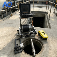 Caméra vidéo pour forage, capteur anti-collision, utilisation haute température, système de configuration rapide, exploration en eaux profondes, affichage couleur HD 720P