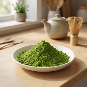 Té Matcha Orgánico Premium en Polvo, Grado Culinario, Alto en Antioxidantes, para Hornear, Smoothies, Latte, Venta al por Mayor, Suministro a Granel, Fino - Product Image 1