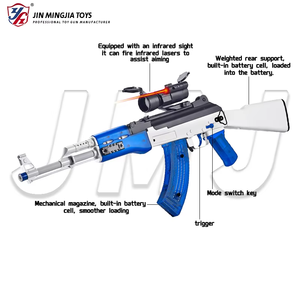<span class=keywords><strong>Pistolet</strong></span> à <span class=keywords><strong>Eau</strong></span> Électrique Automatique Série AKM47 à Haute Vitesse pour Extérieur et Intérieur en Plastique ABS Unisexe - Grande Vente - Product Image 4