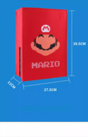 Funda protectora contra el polvo resistente al desgaste de tela de buceo con personalidad de patrón limitado de tema personalizado para Playstation 5 para consola de juegos PS5