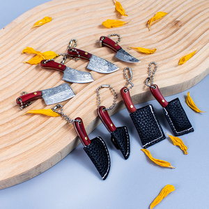 Cuchillo Profesional Mini Curvo para Queso, Cuchillo de Acero Inoxidable para Carne, Cuchillo Vikingo Portátil con Anillo para Deshuesar, para Uso en la Cocina - Product Image 1