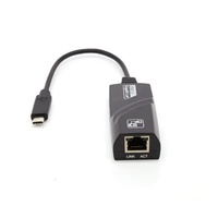 Adaptador Ethernet Gigabit Tipo-C RJ45 10/100/1000Mbps, Tarjeta de Red Externa para Portátil, Compatible con OEM/ODM, Garantía de 12 Meses