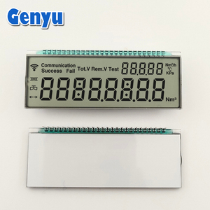 Pantalla LCD Personalizada para Medidor de Energía Htn, Pantalla Reflectante Positiva de 8 Dígitos y 7 Colores Monocromáticos, Fabricante Gy-h67687g - Product Image 4