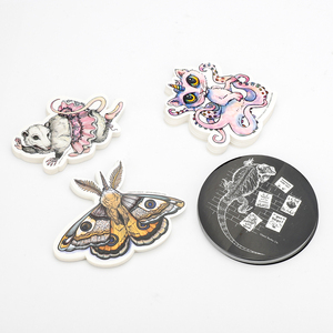 Most Popular Custom Waterproof Vinyl Diecut Promotion Sticker UV Printing Self-Adhesive Label Cartoon PVC Die Cut Logo Stickers