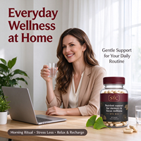 Capsules végétaliennes de Ginkgo Biloba pour la mémoire et la concentration, soutien naturel de la santé cérébrale des adultes, 60 capsules, fabricant en marque blanche, vente en gros