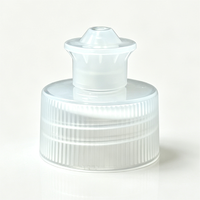 Bouchon doseur à visser en plastique 24/28 mm pour bouteilles de shampoing, détergent et produits d'entretien ménager