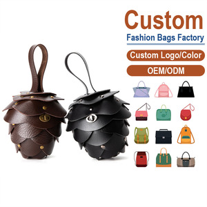 Sac banane mini créatif style vintage pour femme, petite bourse rétro, porte-monnaie, pochette portable tendance pour clés - Product Image 1