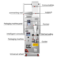 Machine d'Emballage et de Pesage Automatique pour Sachets Alimentaires : Haricots, Épices, Fruits Séchés, Légumes, avec Ensacheuse et Fonction de Collag (Hôtel)