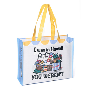 Nhiều lớp không dệt mua sắm túi tùy chỉnh in không dệt hàng tạp hóa Túi tái chế không dệt xử lý túi - Product Image 1