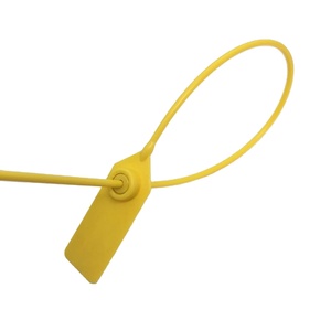 Etiqueta de Seguridad Redonda con Logotipo Personalizado, Precinto de <span class=keywords><strong>Cable</strong></span> para Ropa, Cierre de Seguridad Ajustable - Product Image 4