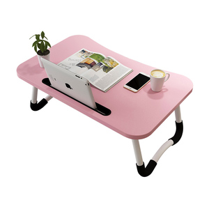 Escritorio plegable para ordenador, mesa plegable multifuncional ligera, dormitorio, cama, cuaderno, escritorio pequeño, mesa de Picnic, bandeja de cama para ordenador portátil - Product Image 4