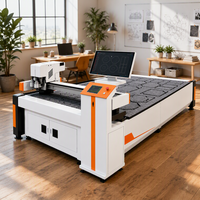 Machine de découpe numérique CNC pour panneaux acoustiques, mousse d'isolation phonique et matériaux de décoration intérieure