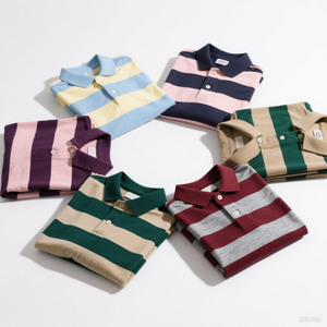 Ventes en gros de chemises de golf en tricot personnalisées de haute qualité, polyester et élasthanne, séchage rapide, coupe ajustée - Product Image 2
