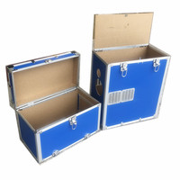 Flight Case personnalisable de stockage de câbles électriques étanche et antichoc avec mousse Portable EVA Metal Hard Case OEM ODM Pris en charge