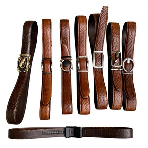 Genuine Leather Belts For Gents Durable Water Resistance Handmade Belt Men's Accessories Custom Designing Belts For Sale - Product Image 2