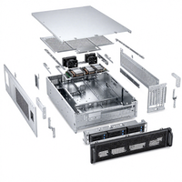 Châssis de serveur IA 2U personnalisé TZR, fabrication en tôle, boîtier rackable pour calcul GPU, OEM ODM pour centre de données de deep learning