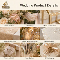 Rideau de fleurs artificielles de glycine blanches pour toile de fond de plafond de mariage et décoration en drapé de tissu