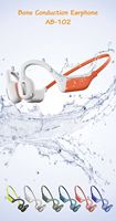 AB-102 Écouteurs Sportifs à Conduction Osseuse, Vente Chaude Usine, Écouteurs Étanche IPX5, Casques BT6.0 Sans Fil