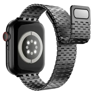 Montre personnalisée Ultra 316L de 49mm, boîtier de montre de luxe en acier inoxydable réglable, pour Apple Watch Series 8 de 44/45mm