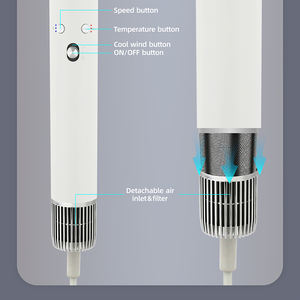 5 en 1 Multi Styler Air Chaud <span class=keywords><strong>Brosse</strong></span> Souffleur Sèche Auto Bigoudi Lisseur Ion Négatif Sèche-Cheveux <span class=keywords><strong>Brosse</strong></span> - Product Image 5