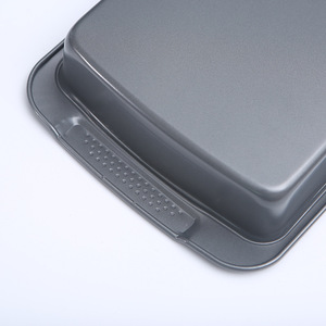 Moule à pâtisserie rectangulaire antiadhésif en acier au carbone profond, moule à cheesecake à fond amovible, moule à gâteau, tailles grande, moyenne et petite - Product Image 2