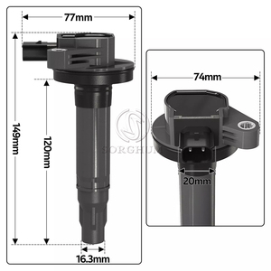 Cao lương 7t4z12029e OEM dg520 cuộn dây đánh lửa cho Ford 07-13 Lincoln thủy ngân Ford cạnh Mazda 3.5L 3.7L uf553 - Product Image 3