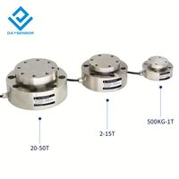 Capteur de pression de roue à rayons en acier allié 1000 kg, précision 0,5 %, 24 V, fixation par vis