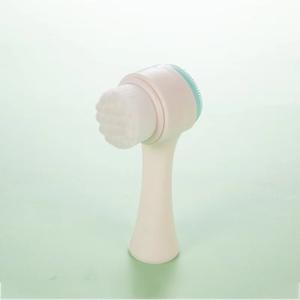 Estación de cerdas suaves de gel de sílice cepillo de limpieza 3D cepillo de limpieza de doble cara cepillo de limpieza manual limpieza profunda - Product Image 2