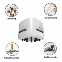 Penyedot Debu Desktop Mini USB Isi Ulang, Penyedot Debu Meja Tanpa Kabel, Dapat Diputar 360 Derajat, Penyapu Debu Meja untuk Membersihkan Rambut