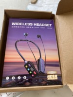 Peluncuran Baru Headset 5.4 Gantung Leher Serbaguna Desain In-ear Bahan Silikon Kontrol Suara Sempurna untuk Olahraga