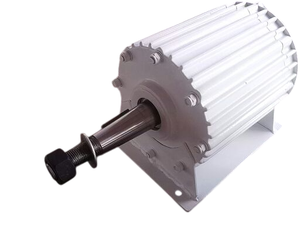 มอเตอร์กำเนิดไฟฟ้าแม่เหล็กถาวร PMG-L 2kw รุ่นใหม่ ขนาดเล็ก 48v/96v/120v/220v สำหรับกังหันลม PMG 2KW สำหรับใช้ในครัวเรือน - Product Image 4