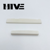 HIVE Wholesale White 49*9*6MM Ox Bone 12 String Guitar Nut for 12 String Guitar
